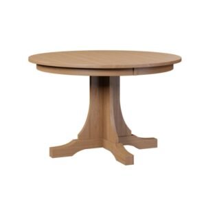 Mission Single Pedestal Table